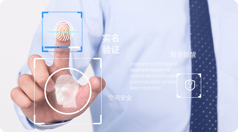 智慧访客解决方案全景图